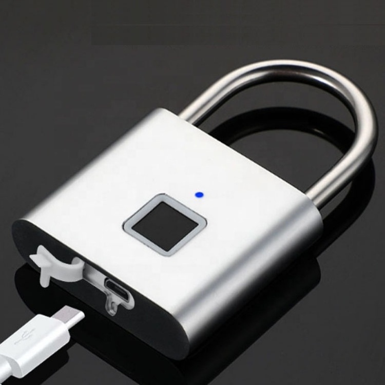 USB Charging Smart Keyless Electronic Fingerprint Lock Home Security Security Safety Padlock Door Luggage Lock