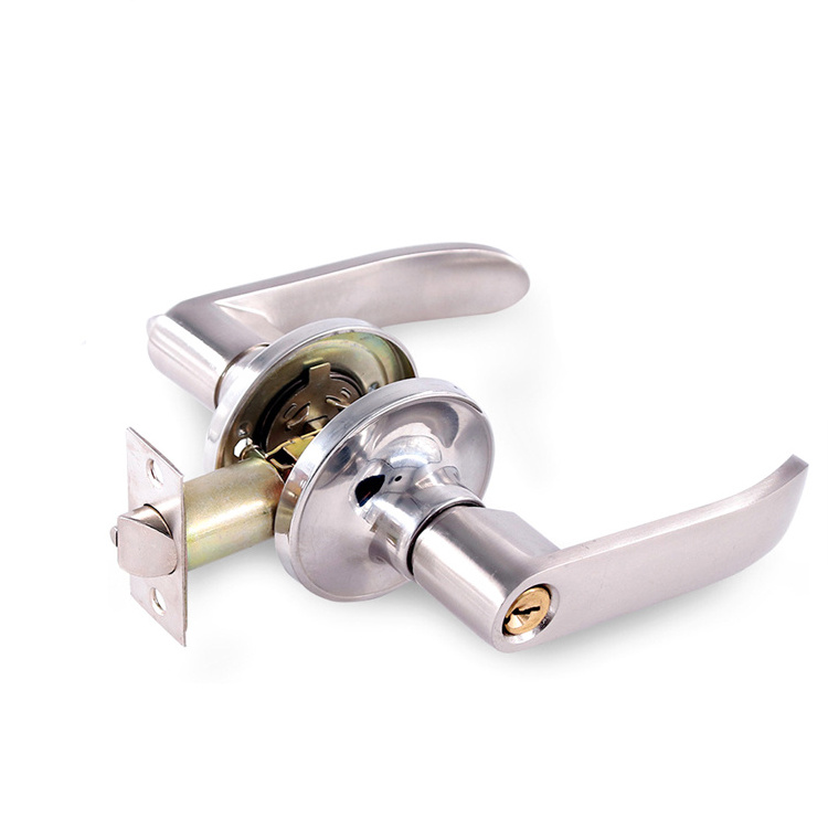 Accessory Hardware Indoor Home Use Handle Lever Ball Shape Anti-Corrosion Stainless Steel  Passage Entry Knob Door Lock Tool