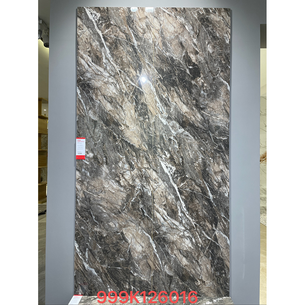 Factory price 600x1200mm luxury tiles with golden line full glazed floor marble porcelain wall bathroom tile