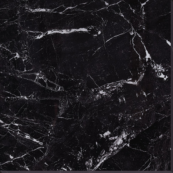 Fashion China Classic Glazed Polished Antique Luxury Black Marble Tile for Floor