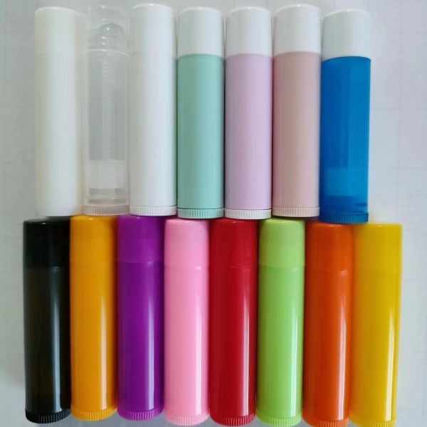 Custom Logo Top Fill 4.5g 5g Recycle Eco Plastic PP PCR Lip Stick Tube Cosmetic Pack Lipstick Container  Chapstick Lipbalm Tube