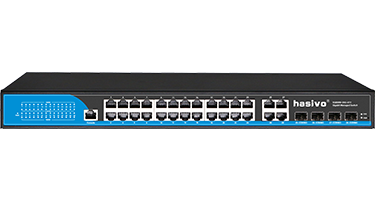 16 24 Port Managed Ethernet Switch with 4 Gigabit COMBO Gigabit L2 VLAN Managed Switch QoS LACP VLAN Support