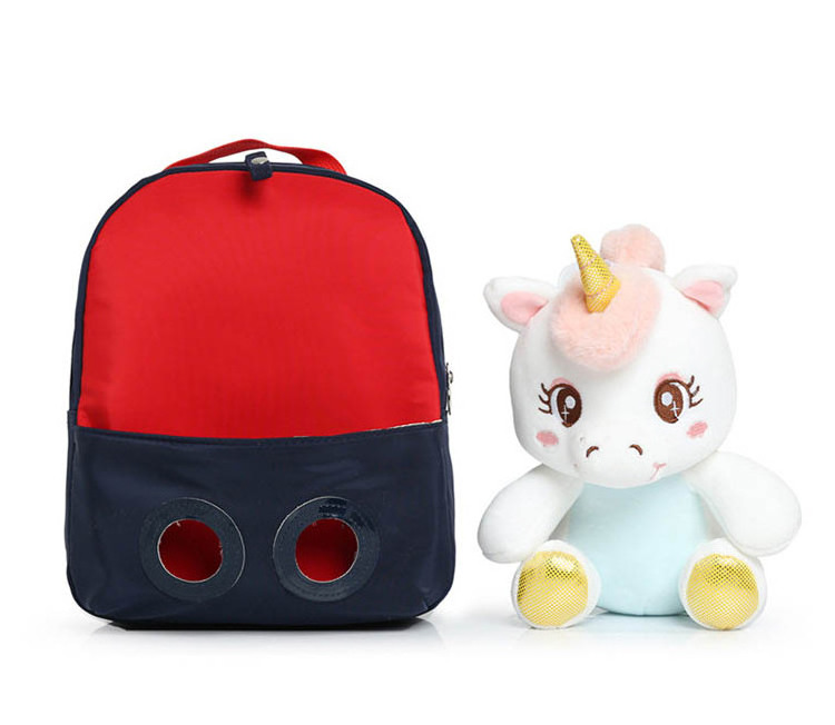 Kids Small Unicorn Backpack 3 - 4 Year Old Gifts Toys Toddler Backpack for Girl Boy with Stuffed Animal