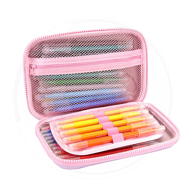 Large Capacity Hardtop 3D Ice Cream Pencil Box Pencil Holder School Supply Organizer for Kids