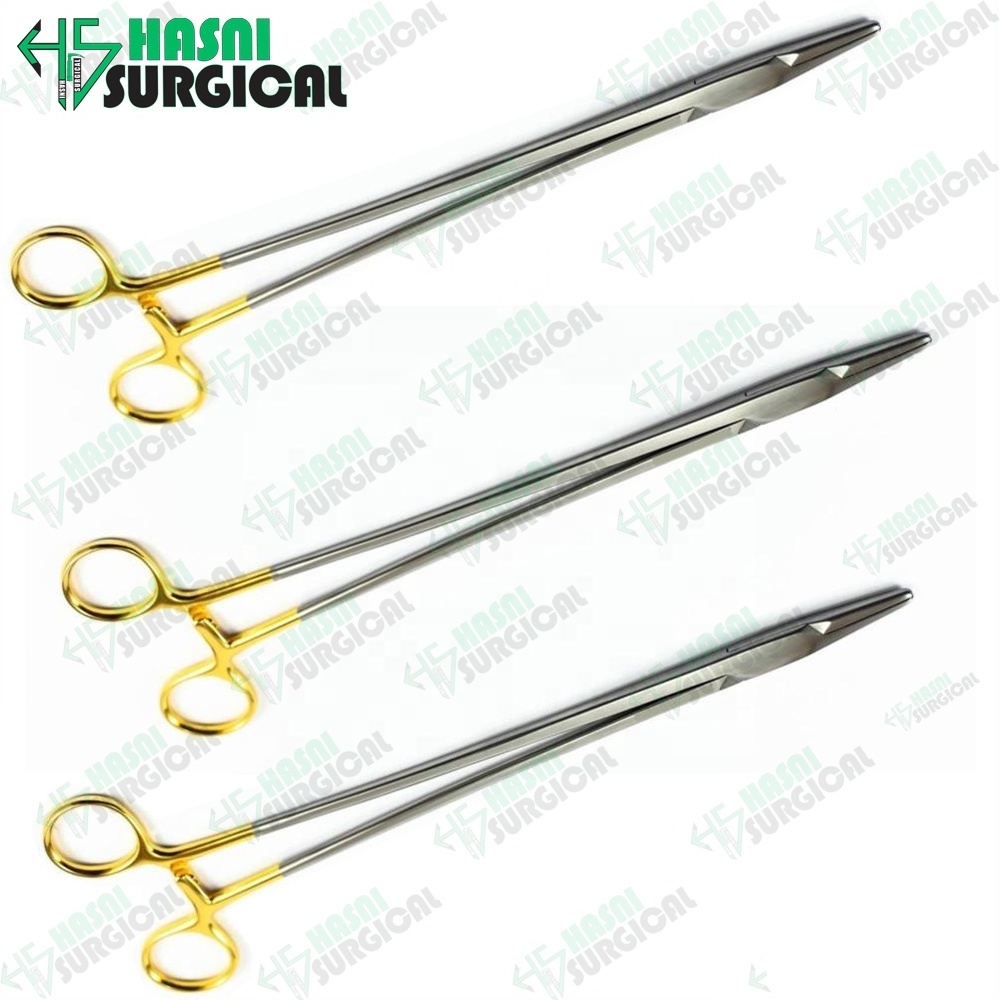 Wangensteen Needle Holder Tc Gold  Medical  needle holder forceps by Hasni Surgical