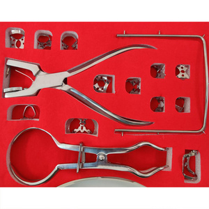 Dental Rubber Dam Kit with Clamps Set Packed in a Stainless Cassette Ready in Stock Best Quality