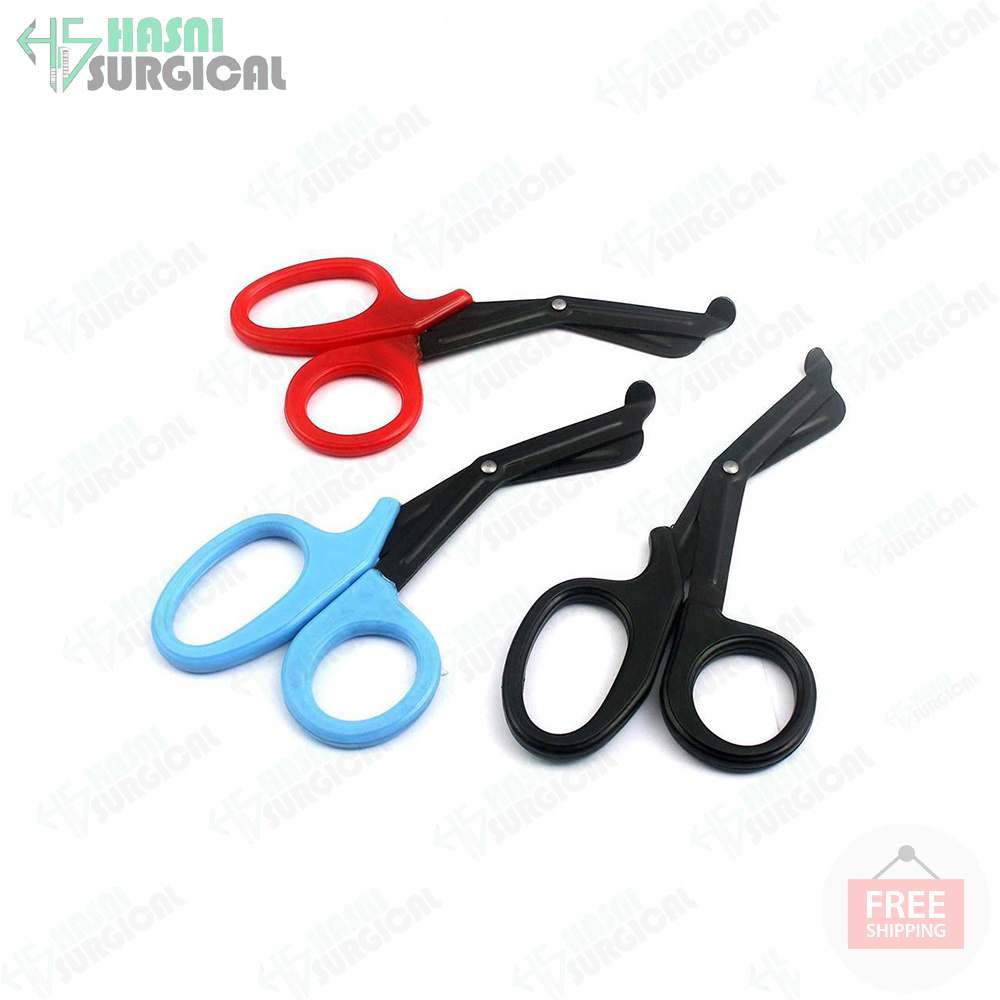 Wholesale Stainless Steel Plastic Handle EMT Utility Universal Scissors High Quality Medical Trauma Shears for First Aid Kit