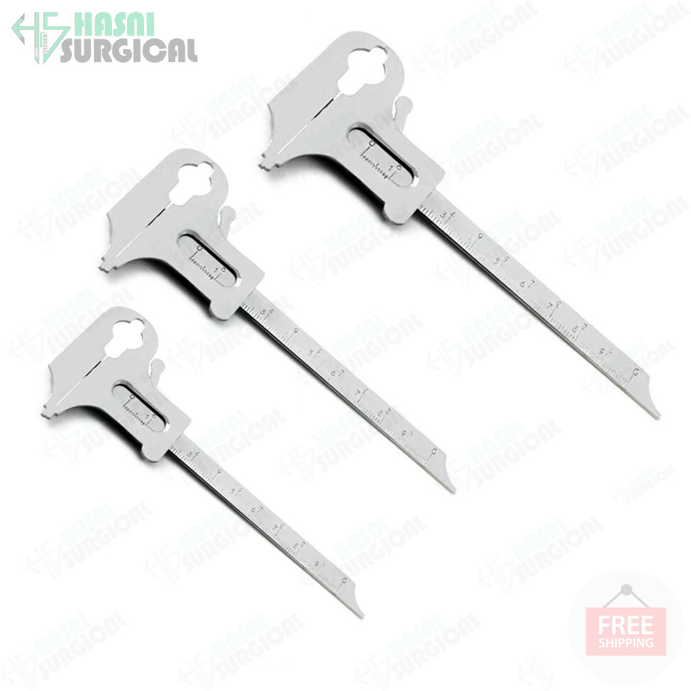 Top Quality Factory Whole sale price Products Dental Boley Gauge Caliper Vernier Measuring Orthodontic Lab Instruments