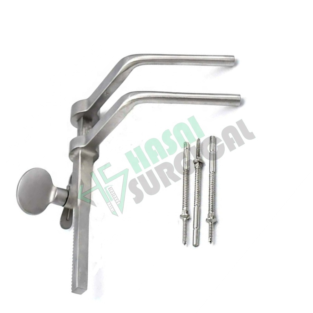 Caspar Cervical Distractor Lift with Screws Pins Neurosurgery instruments by Hasni Surgical Customized Logo