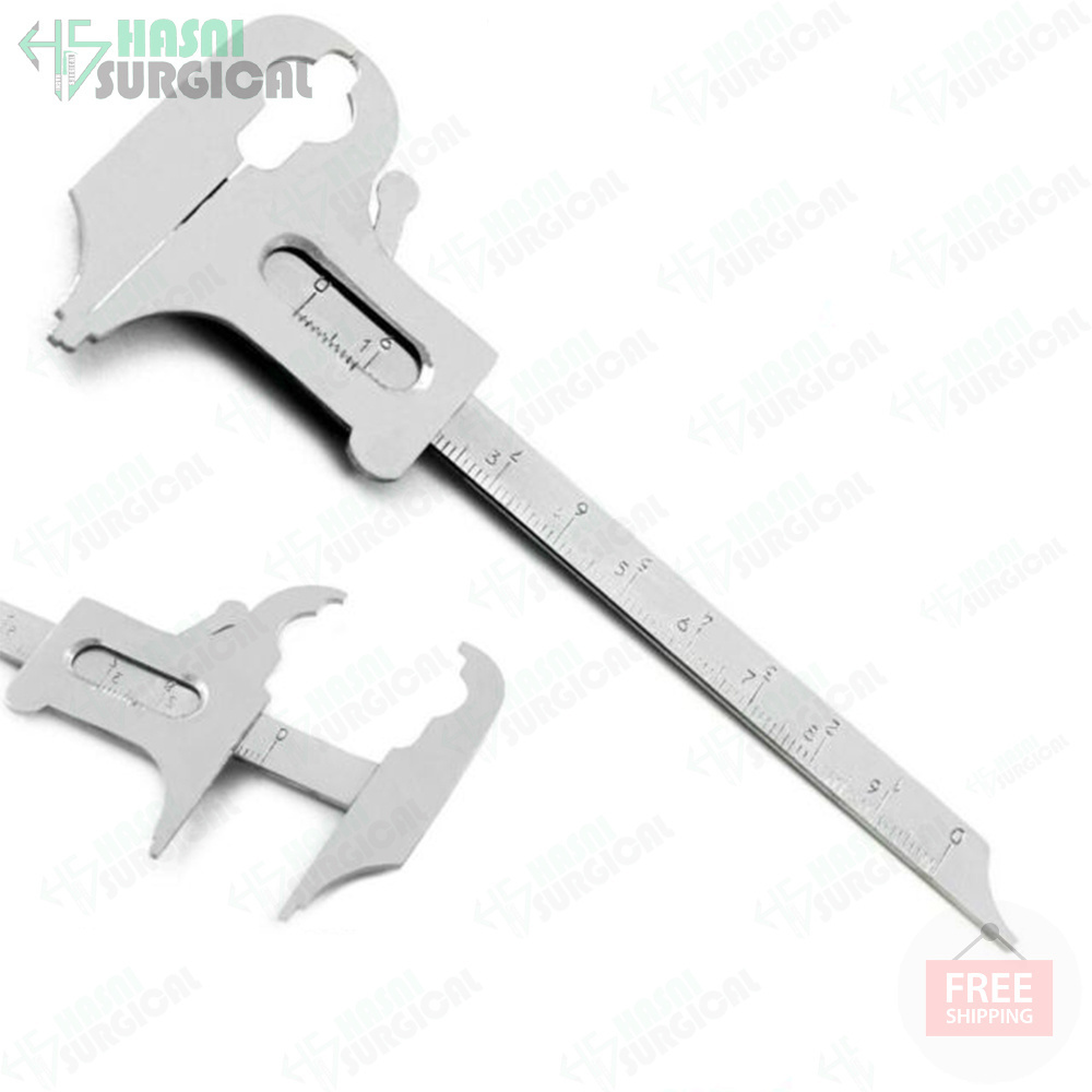 Top Quality Factory Whole sale price Products Dental Boley Gauge Caliper Vernier Measuring Orthodontic Lab Instruments