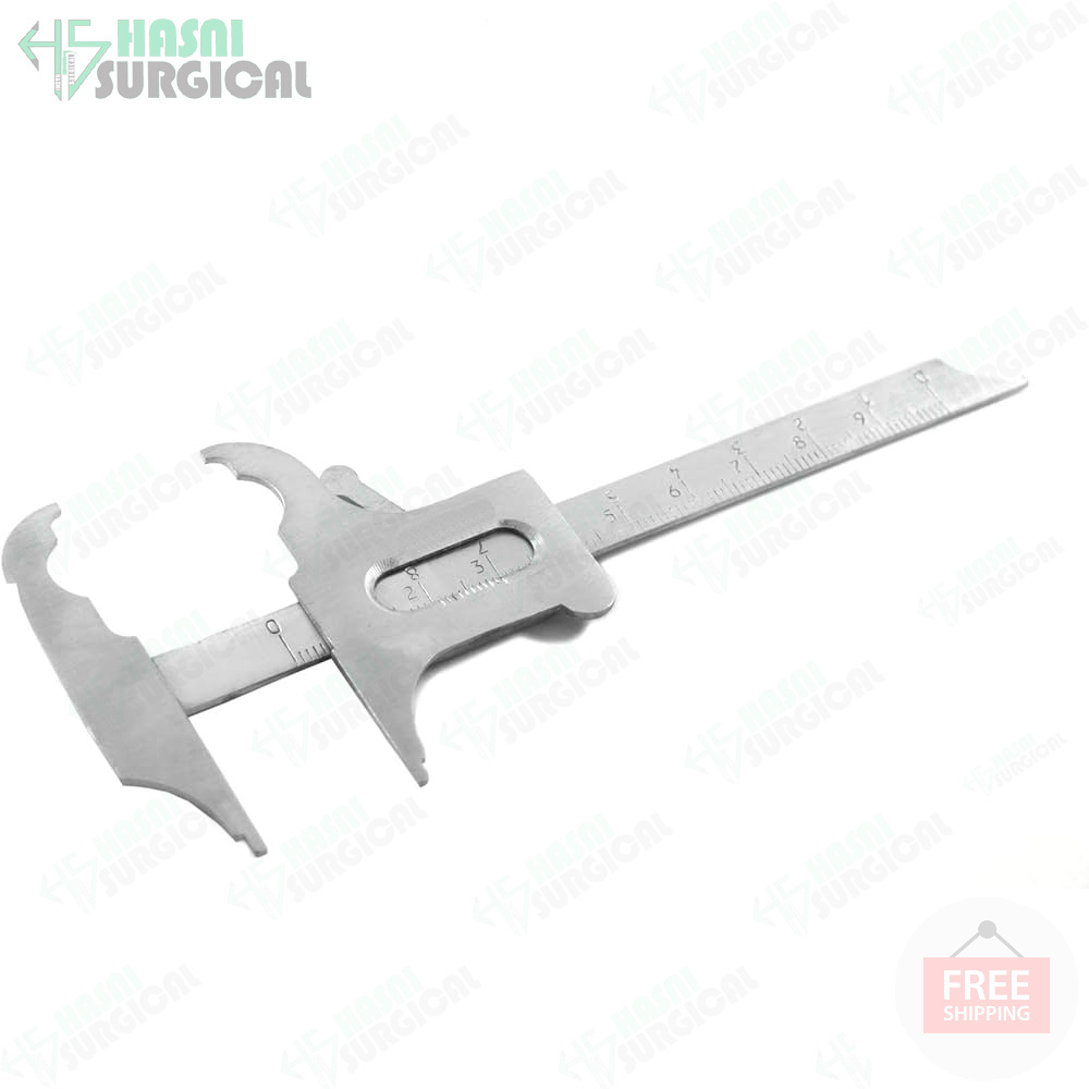 Hot Sales Products Class One Instruments Dental Boley Gauge Caliper Vernier Measuring Orthodontic Lab Instruments