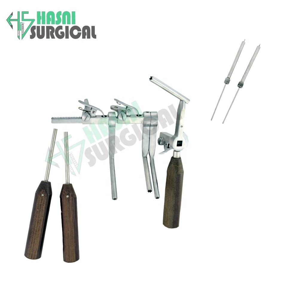 Caspar Cervical Distractor Lift with Screws Pins Neurosurgery instruments by Hasni Surgical Customized Logo