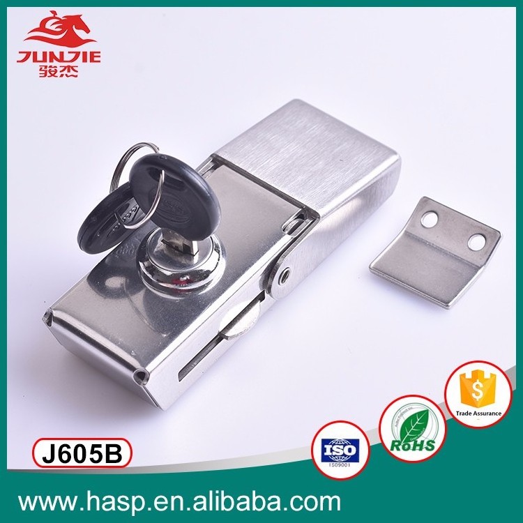 ADJUSTABLE STAINLESS STEEL TOGGLE DRAW LATCH GATE PULL ACTION LATCH