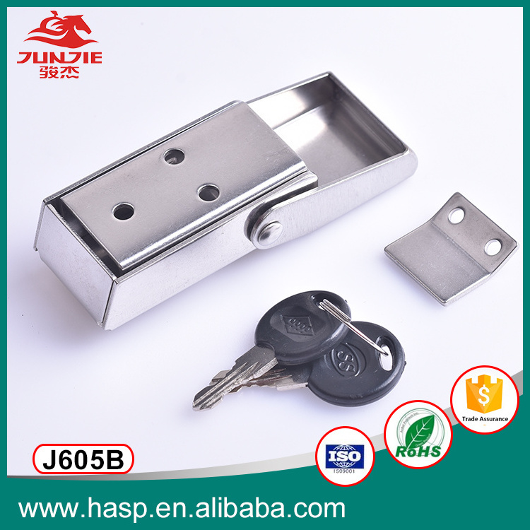 J605B Motorcycle Aluminum Pannier Stainless Steel Latch Lock