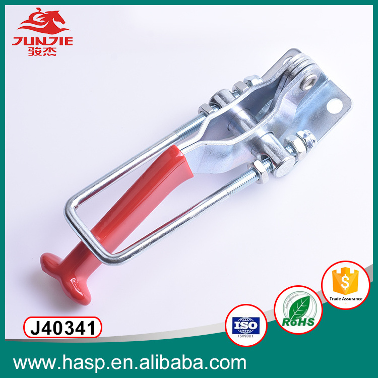 Large Galvanized Hand Tool Toggle Latch Clamp Trailer Adjustable Hasp Fastener J40341