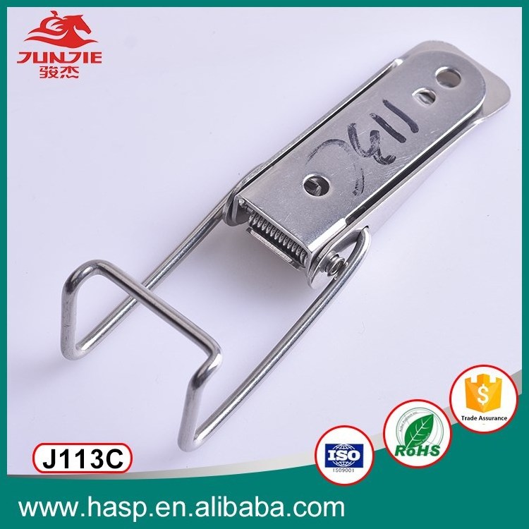 J113C Stainless steel toggle clamp catch latch lock for tool box