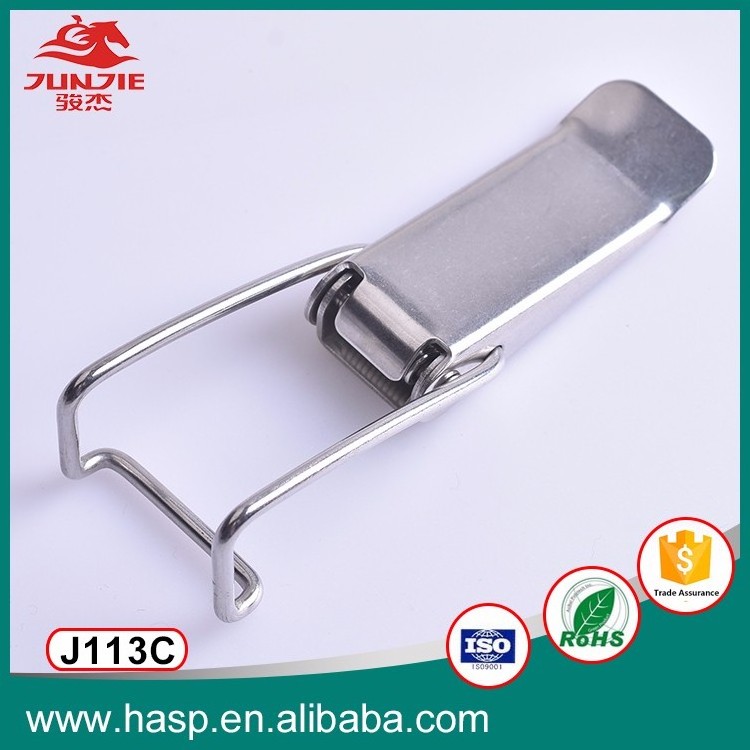 J113C Stainless steel toggle clamp catch latch lock for tool box