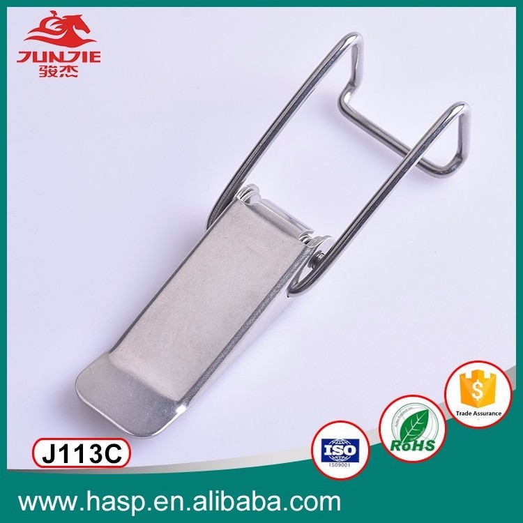 J113C Stainless steel toggle clamp catch latch lock for tool box