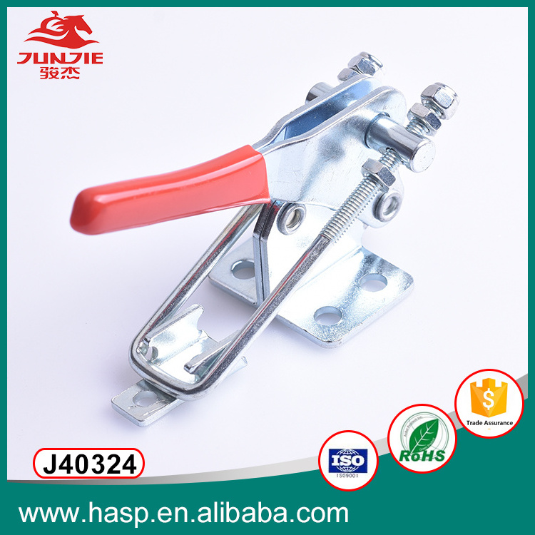 Adjustable horizontal toggle clamp;latch type toggle clamp