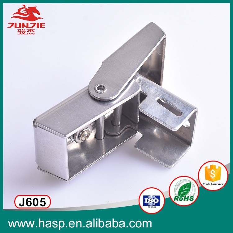 Stainless Steel Security Locking Toggle Latch Catch Hasp lock with Keys J605