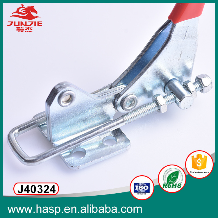 Adjustable horizontal toggle clamp;latch type toggle clamp