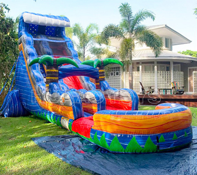 18ft inflatable water slide commercial Tobogan Inflable de Agua water slides backyard inflatable