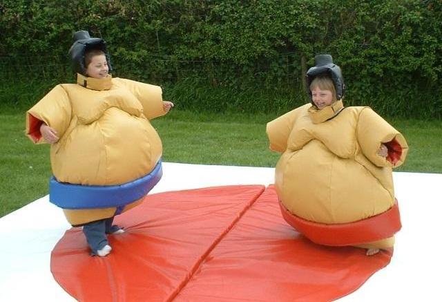 Commercial wrestling sumo suits, factory price sumo suits for adult or kids