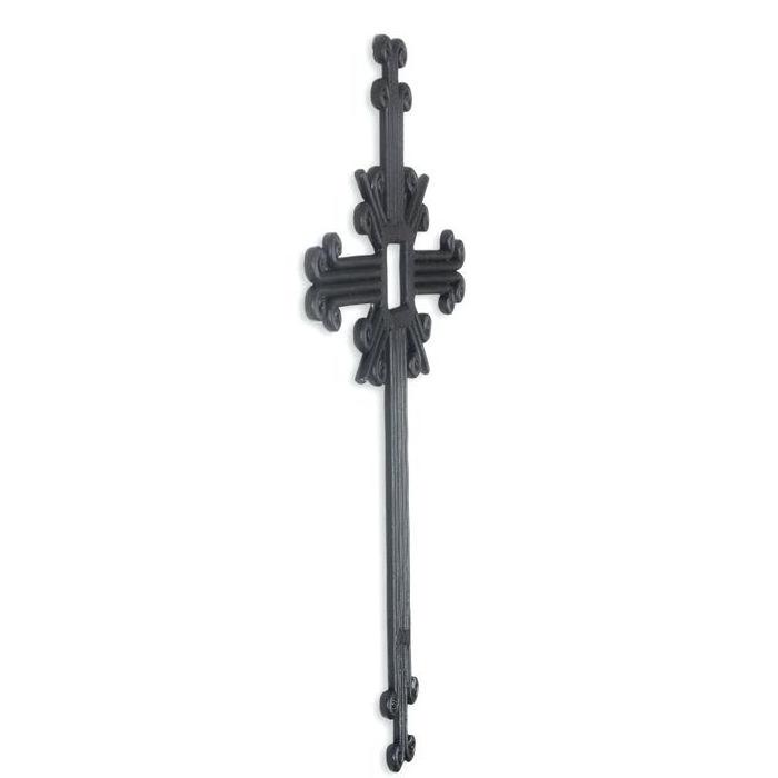 Rustic Finished Wall Cross Wrought Iron Wall Decor Medallion best selling metal wall art for home hotel and office decor