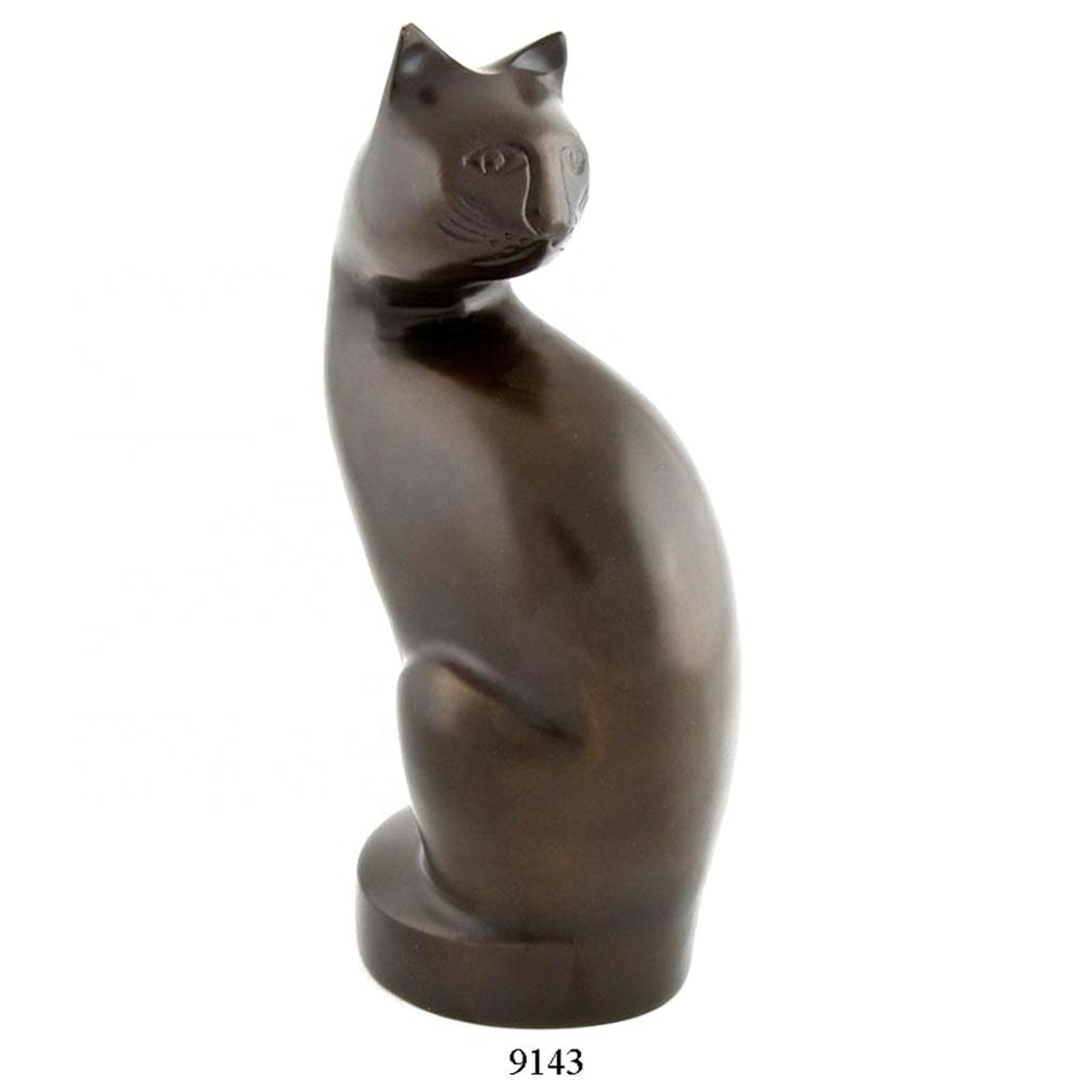 Handmade Custom Design Supplier of Cat Pet Urns pet ashes urn suppliers of modern metal pet urns for cat