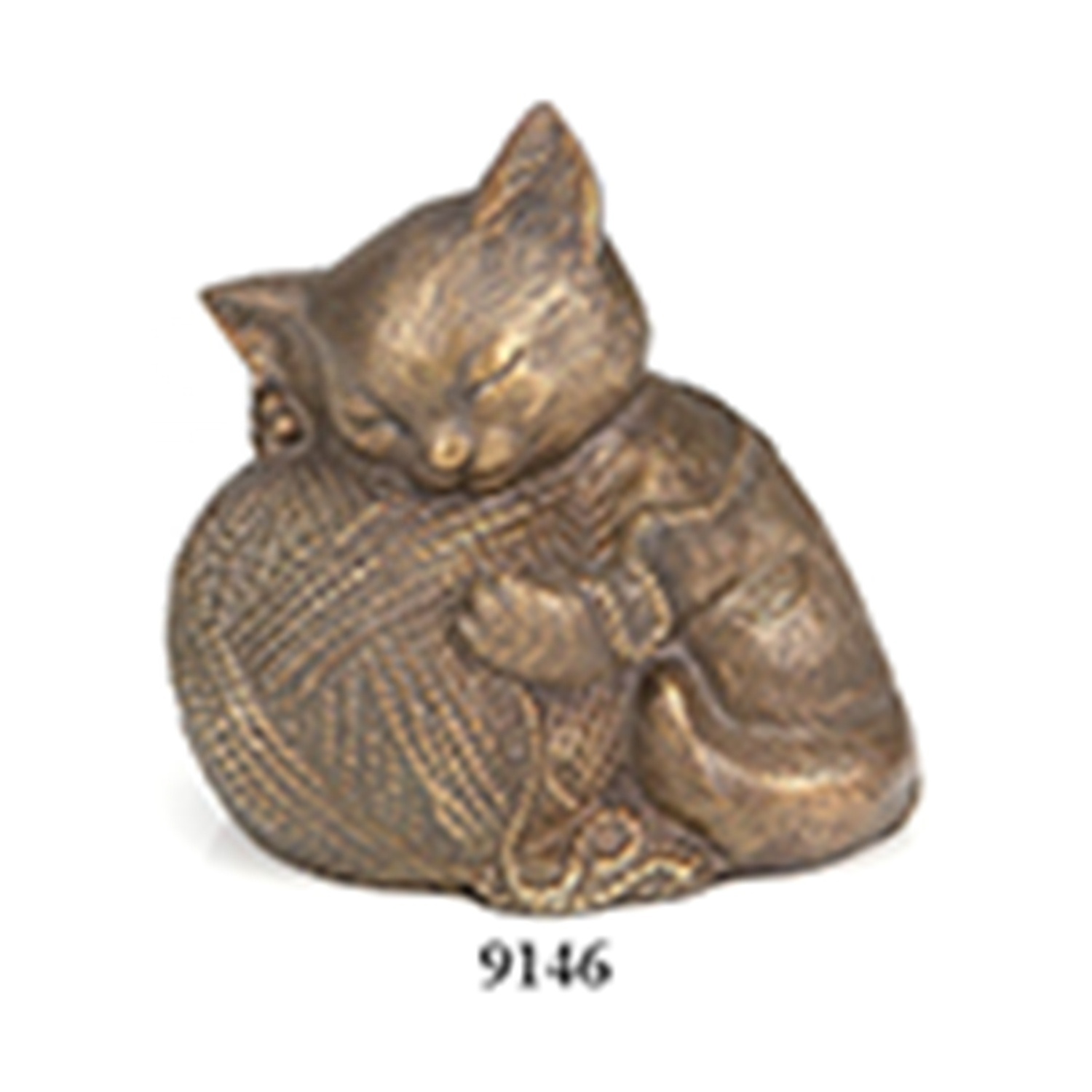 Antique Cat Shape Cremation Urn For Pet Ashes best Quality Memorial Keepsake Pet Urn Funeral Supplies