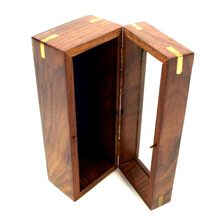 Wooden Display box with clear glass best selling wooden Storage Box Wooden Jewelry and trinkets container wholesale