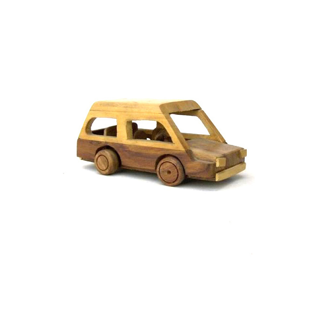 Customized wooden Toy car Cheap wood crafted jeep home decorative Accessories wooden vehicles Cars  for sale