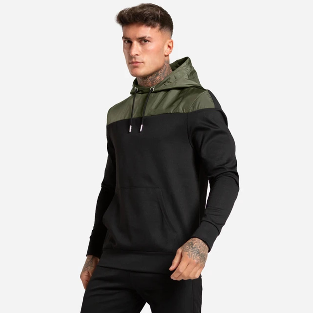 kangaroo pockets hoodie with latest design and custom logo | online whole sale