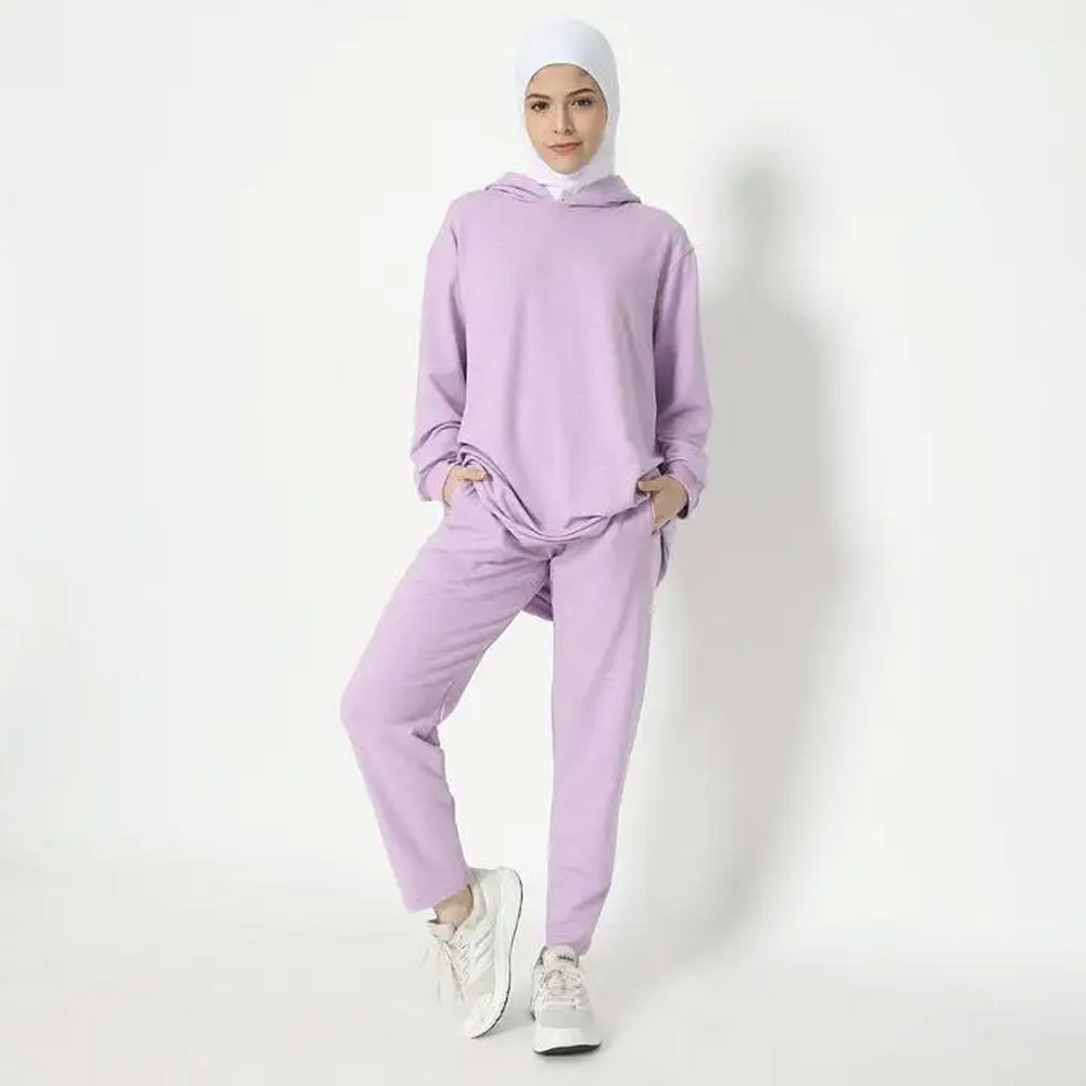 Wholesale Plus Size Women Tracksuits Oversized Muslim Women Clothing European ladies tracksuits women fur windbreak tracksuit