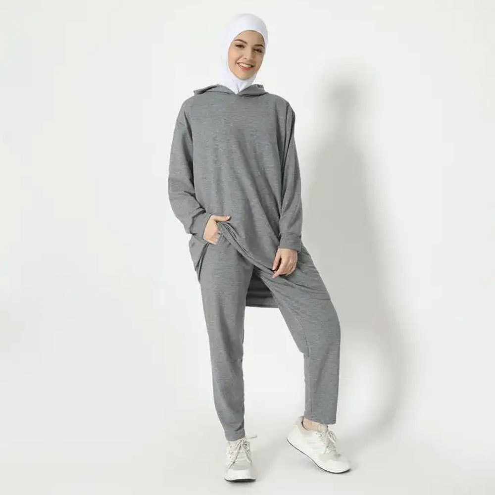 Wholesale Plus Size Women Tracksuits Oversized Muslim Women Clothing European ladies tracksuits women fur windbreak tracksuit