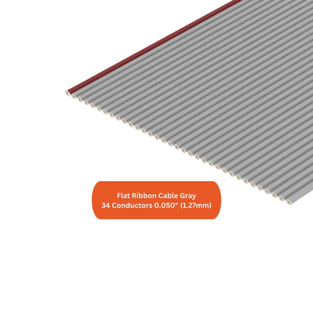 3M Flat Ribbon Cable IDC to IDC 34-way Pitch 1.27mm Length 200mm, Custom Wire Harness Cable Assembly