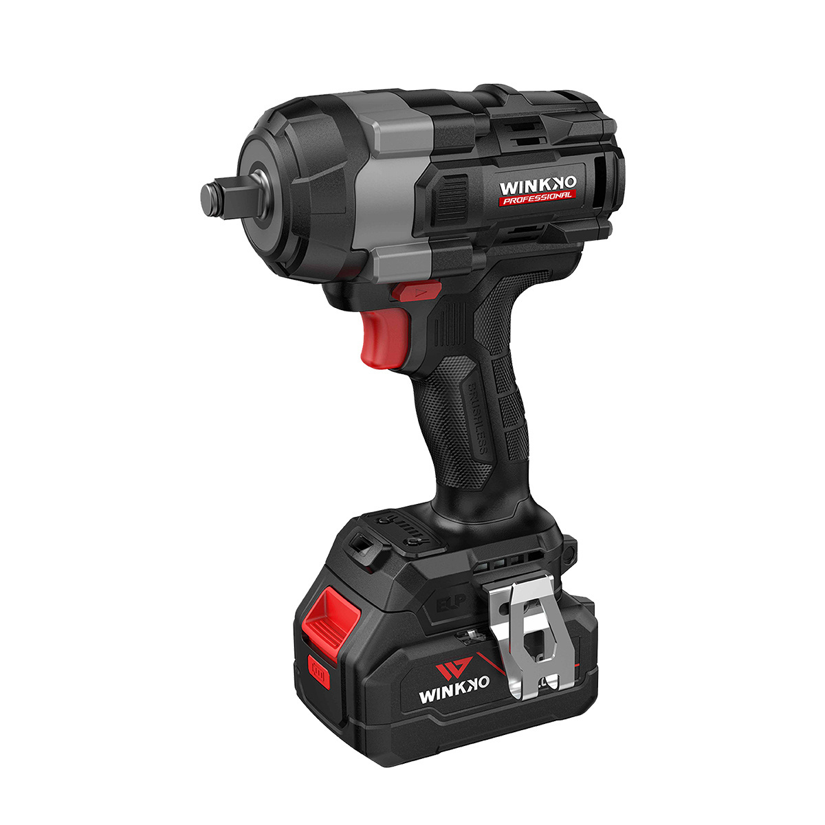 New Arrival 488N.m 1/2 Inch Brushless Motor 20V Power Professional Battery Cordless Impact Wrench