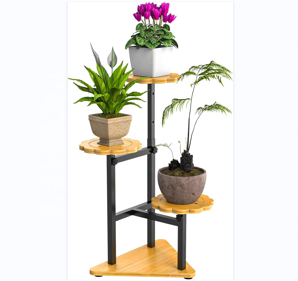 6 Tier Metal Plant Stands for Indoor and Outdoor Multiple 7 Pot Holder Display Rack Metal Plant Stand Indoor Tall Shelf