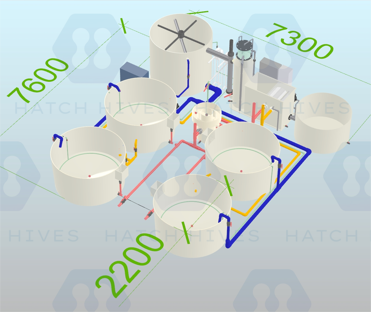 Profession Design Indoor Mini RAS Shrimp System High Efficiency Fish Farming Aquaculture Equipment