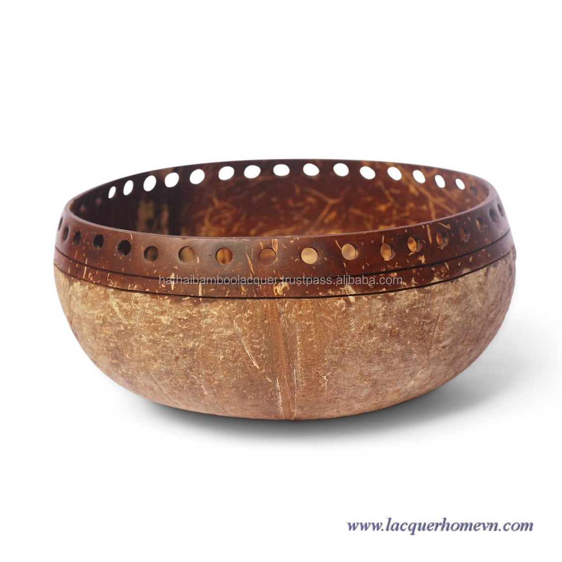 Best Selling Hand - Crafted Coconut Shell Bowls made in Vietnam with cheap price