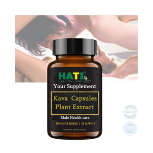 Bulk OEM Low Price Private Label Kava Root Capsules 500mg Kava Kava Capsules