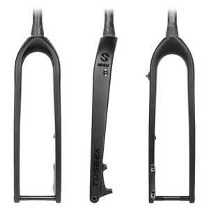 TOSEEK Carbon Fiber Bike Fork Thru Axle  Boost 15*100/110 Tapered Fork Disc Brake Bicycle Fork Bike Parts