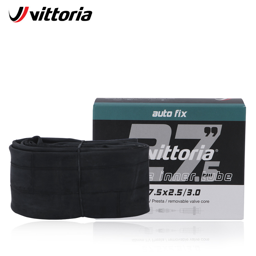 Vittoria Mountain MTB Bicycle Inner Tube Bike Tires Tyre Butyl Rubber Bicycle Tube 26/27.5/29 Inch FV Presta Schrader Valve Tube