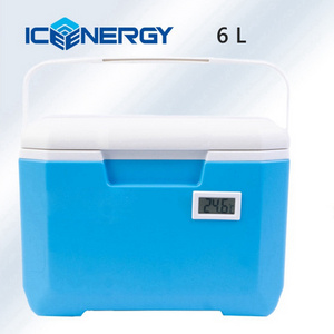 Portable  Insulation Box Cold and warm use camping outdoor ice chest cooler box picnic food preservation mini cooler box