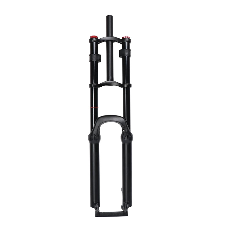 Bicycle double crown suspension fork air lockable  bike fork damping adjustable  26/27.5/29 mtb suspension fork