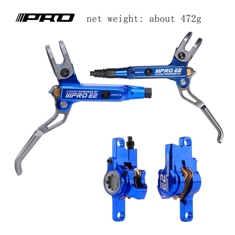 IIIPRO  CNC aluminum  Bike  Hydraulic Disc Brake Calipers  mtb Mountain Bicycle Oil Disc Brake 426g Bikes parts