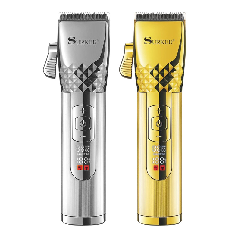 SURKER Professional Hair Clippers Men's Electric Beard Trimmer USB Grooming Kit Machine