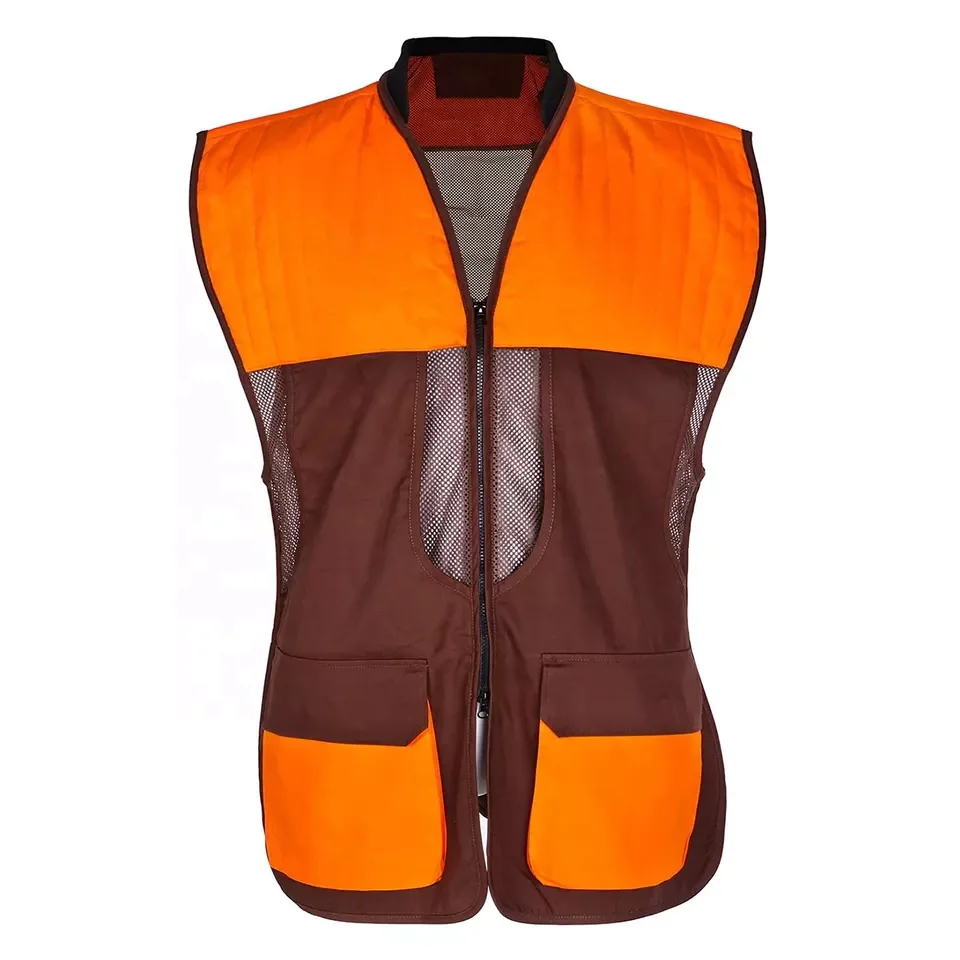 Lightweight Breathable Waterproof Multi-size Adjustable Outdoor Hunting Fishing Vest For Adults