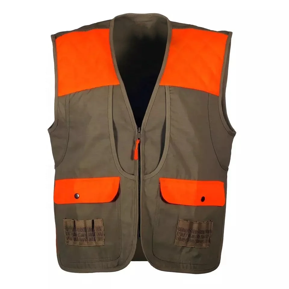 Lightweight Breathable Waterproof Multi-size Adjustable Outdoor Hunting Fishing Vest For Adults