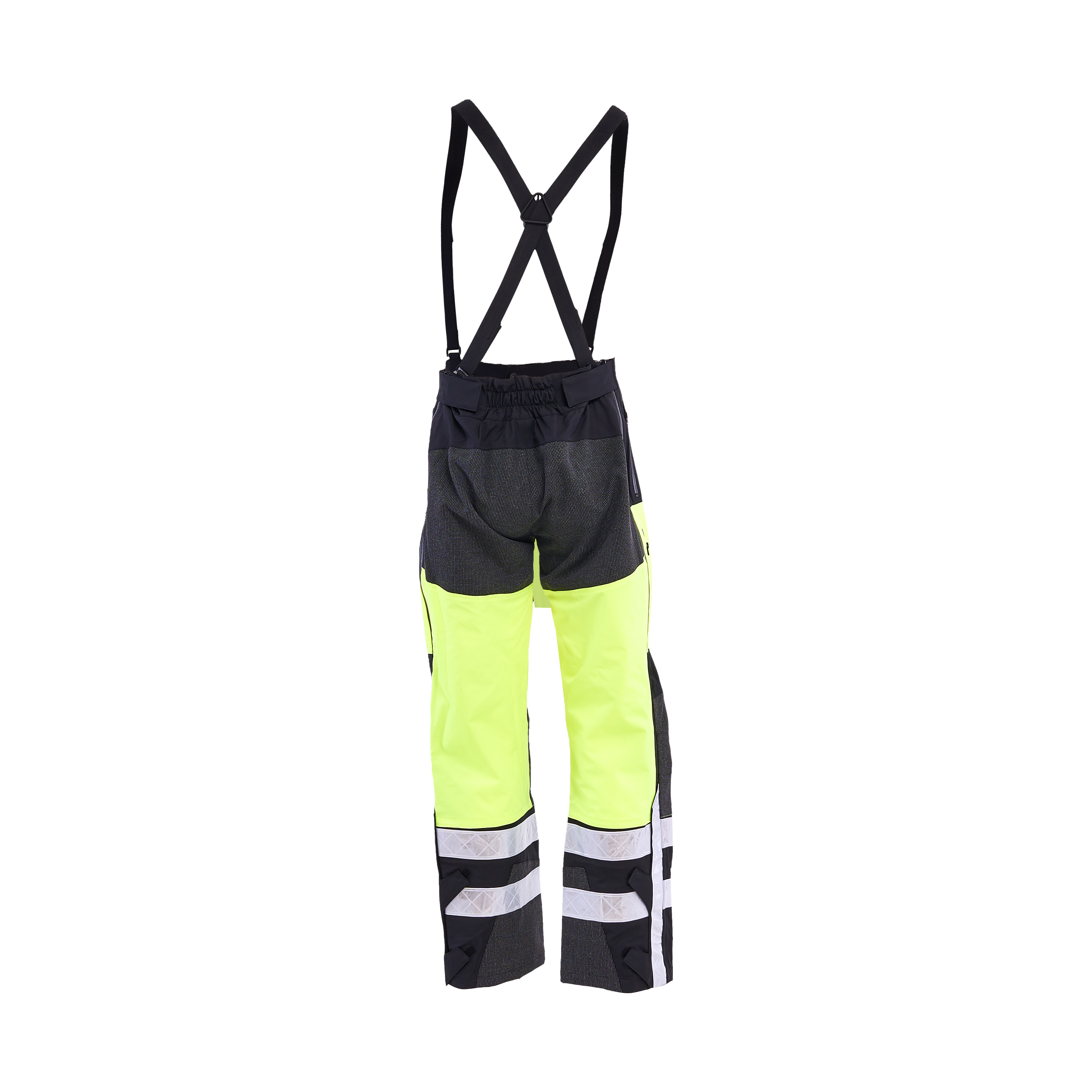 Polyester Windproof Construction Reflective Safety Hi Vis Softshell Work Wear Jumpsuit Pant